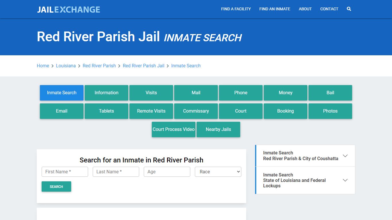 Red River Parish Jail, LA Inmate Search: Roster & Mugshots